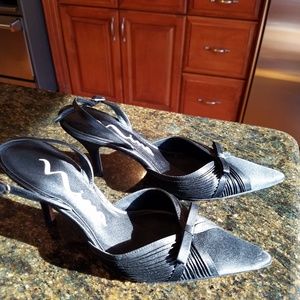 Satin dress shoes, Nina Aney